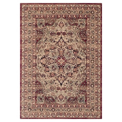 Lavar Kerman Rug - Creme/Red - (8'x10') - Safavieh