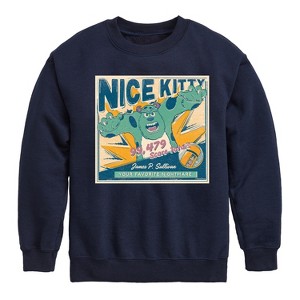 Boys' - Disney - Nice Kitty Graphic Long Sleeve Fleece Sweatshirt - 1 of 4