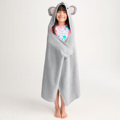 Lands' End Kids Cotton Hooded Towel