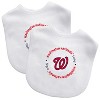 BabyFanatic Officially Licensed Unisex Baby Bibs 2 Pack - MLB Washington Nationals - 2 of 3