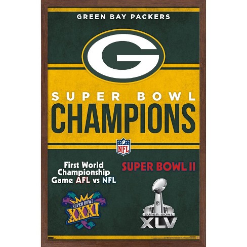 NFL Green Bay Packers Fan Creations 4x4 Picture Frame Sign