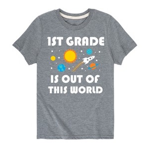 Boys' - Instant Message - Out Of This World 1st Grade Short Sleeve Graphic T-Shirt - 1 of 4