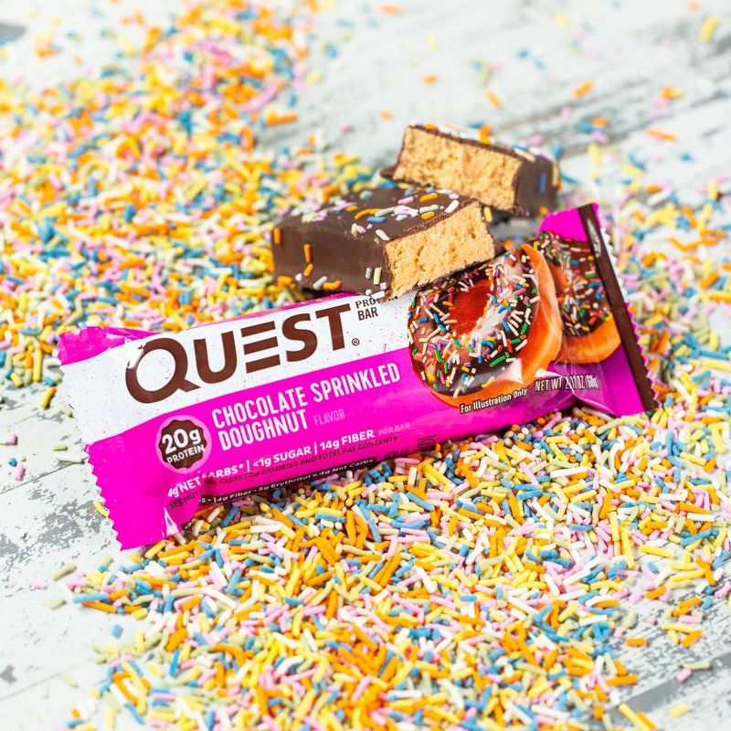 Quest Nutrition Protein Bar - Chocolate Frosted Doughnut, 6 of 12