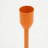 Gulches Floral Fusion Orange Ceramic Decorative Candle Holder 1-Pack - 4 of 4