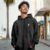 Dalix Ghost Embroidery Washed Hoodie Sweatshirt Fleece Relaxed Fit Lounge Mens - 4 of 4