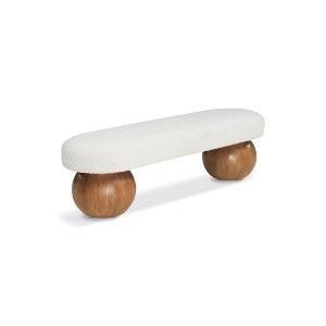 Meridian Furniture,Bowie Bench - 1 of 4