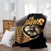 NHL Boston Bruins 60" x 80" Raschel Throw Blanket - image 2 of 4