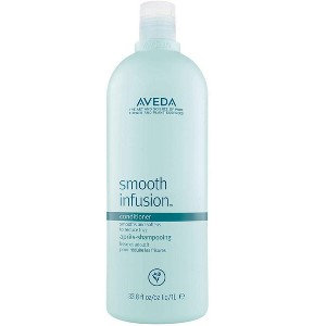 Aveda Smooth Infusion Conditioner (33.8 oz XXL Large Liter Size) Lucious Hydrating Conditioner for Frizzy Hair - 1 of 2