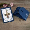 Anna-Kaci Gold Tone Stained Glass Rhinestone Patonce Cross Necklace with Message Card & Envelope Jewelry Gift - 4 of 4