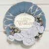 Pavilion Gift Company - Welcome Winter - 3" x 2" Hanging Plaque - Wall Sign Panels - 3 of 4