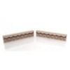 Cats Meow Village 1.0 Inch Reversible Rustic Fence Set / 2 Accessory Farm House Yard Village Accessories - 2 of 2