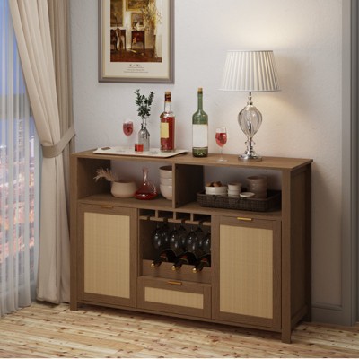 EROMMY Bay Isle Home Bar Cabinet