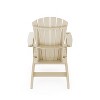 Adirondack Chair ¨C Sturdy HDPE Poly Lumber for Poolside, Patio, and Garden Relaxation - 4 of 4