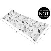Sweet Jojo Designs Body Pillow Cover (Pillow Not Included) 54in.x20in. Fox Black and White - 4 of 4