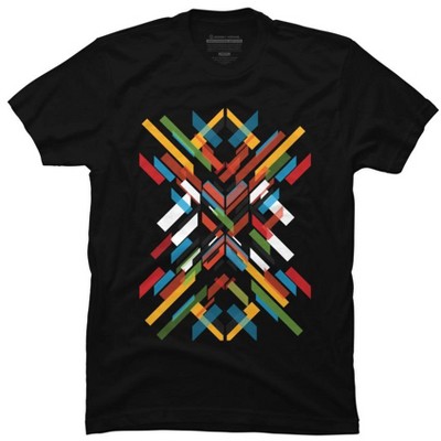 Men's Design By Humans Fractal Pattern By DBHOriginals T-Shirt - Black - Medium