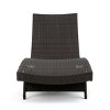 PAGED Patio Chaise Lounges Set of 2 Wicker Recliner Tiltable Lounge Chair for Garden, Poolside - 2 of 4