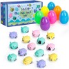 Easter Animal Pull Back Car, Easter Egg Set, 32 Piece Easter Plastic Eggs, Toy Car Set, Colorful Basket Fillers, Party Favors - 4 of 4