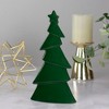 Northlight Solid Christmas Tree with Star Decoration - 10.75" - Dark Green - 2 of 4