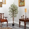 Nearly Natural 5-ft Olive Artificial Tree with 1656 Leaves - 4 of 4