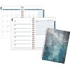 Glacier Weekly/Monthly Planner, Glacier Artwork, 8.5 x 6.38, Blue/Gray/Silver Cover, 12-Month (Jan to Dec): 2025 - 4 of 4