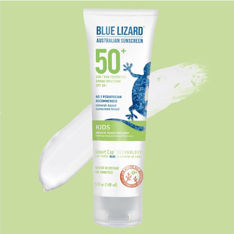 Blue Lizard Kids Mineral-Based Sunscreen Lotion - SPF 50+ - 5 fl oz, 3 of 11