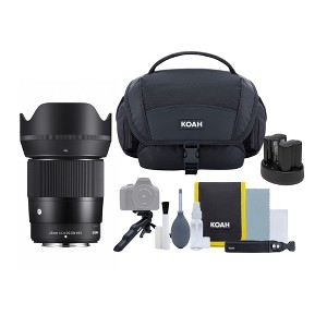Sigma 23mm F1.4 DC DN Contemporary Lens for Fujifilm X-Mount Travel Bundle - 1 of 4