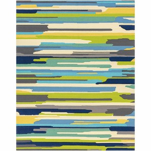 Hauteloom Ephrata Colorful Blue Rug - 1 of 4