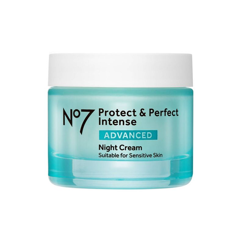 No7 Protect &#38; Perfect Intense Advanced Moisturizing Night Cream - 1.69 fl oz, 1 of 10