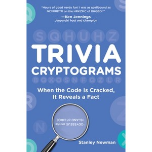 Trivia Cryptograms - by  Stanley Newman (Paperback) - 1 of 1