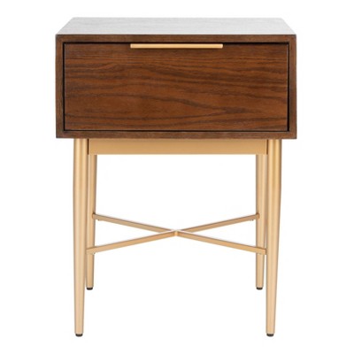 gold nightstand target