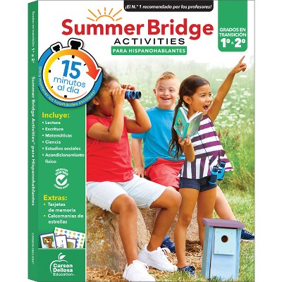 Summer Bridge Activities Spanish 1-2, Grades 1 - 2 - by  Summer Bridge Activities & Carson Dellosa Education (Paperback)