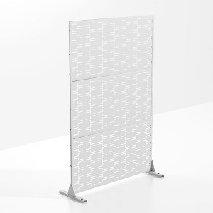 Dovelina Metal Outdoor Privacy Screen Freestanding Patio Decorative Screens - 1 of 4