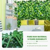 Gulches Boxwood Panels, Grass Wall 20"*20"(20pcs), Plant Wall, Grass Backdrop Wall, Privacy Screen,Sun Protected Green Wall Decor for Outdoor - 4 of 4