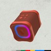 Lifeworks Terrain Mini 2 Wireless Bluetooth Speaker, IPX7 Water Resistant, 14H Battery, Multi-Link, LED Light Show, Portable, Red - 3 of 4