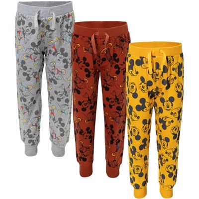 Mickey Mouse 3pk shorts gray/maroon/gold
