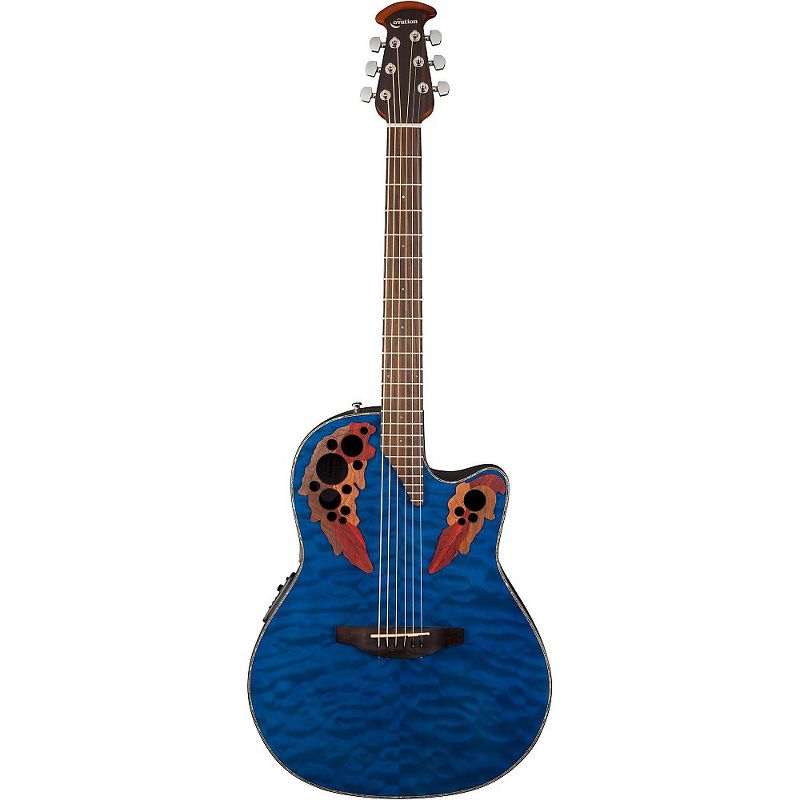 Ovation Celebrity Elite Plus Acoustic-Electric Guitar, 2 of 3