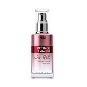 Azure Skincare Retinol & Vitamin E Anti-Aging Face Serum - 1.69 fl oz - 1 of 3
