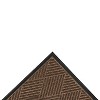 Brown Solid Doormat - (3'x5') - HomeTrax - image 3 of 4