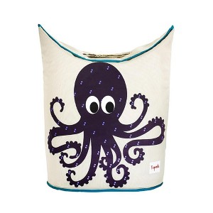 3 Sprouts Baby & Kids Laundry Hamper - Octopus - 1 of 4