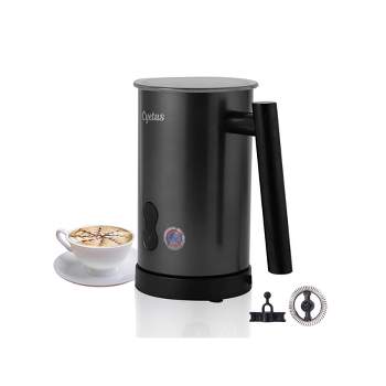 Cyetus 4 in 1 Automatic Milk Frother, Steamer and Milk Foam for Hot and Cold Milk, Hot Chocolate, Latte and Cappuccino