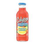 Calypso Light Strawberry Lemonade - 16 fl oz Glass Bottle
