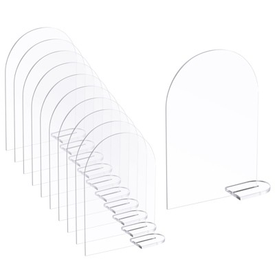 Unique Bargains Wear-Resistant Restaurant Wedding Acrylic Sign with Stands
