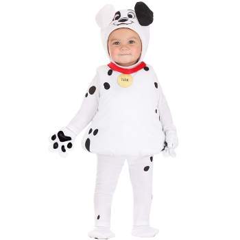 HalloweenCostumes.com Infant 101 Dalmatians Bubble Dalmatian Puppy Costume.