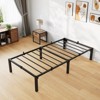 COZONY Twin/Full/Queen/King Bed Frame 6-16 Inch, No-Screw Assembly Metal Platform, No Box Spring - 3 of 4