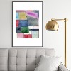 Elena Blanco Patchwork Metal Framed Art Print - Deny Designs - 2 of 4