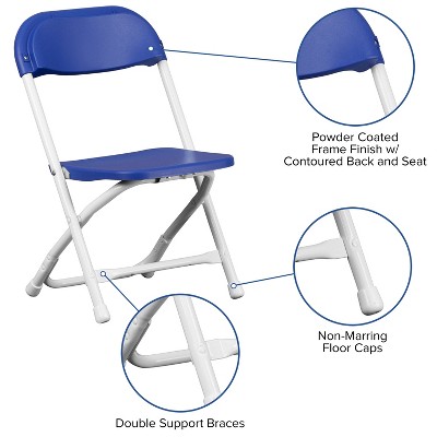 Plastic folding chairs online target