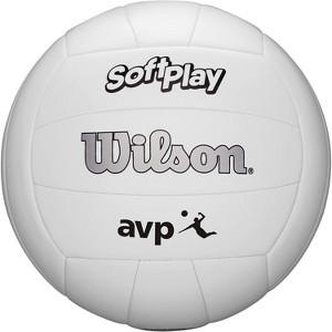 WILSON AVP Soft Play Volleyball - Official Size White - 1 of 4