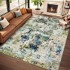 Hallway Runner Rug Washable Modern Abstract Area Rug Non Slip Floor Carpet, Low Pile Non Shedding Rug for Entryway, Kitchen - 2 of 4