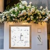 Owl Signature Mat 8x10 Picture Frame – Guest Book Alternative for Weddings, Graduations, or Retirement – Autograph Photo Mat for Signature Board - 4 of 4