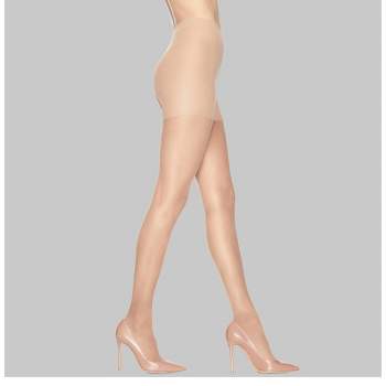 Hanes Premium Women's Sheer High-waist Shaping Pantyhose - Nude S : Target